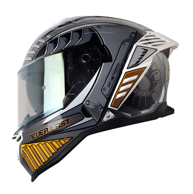 CASCO SHAFT SH-598 GTR ROBOFORM BLANCO – BSA MOTOS