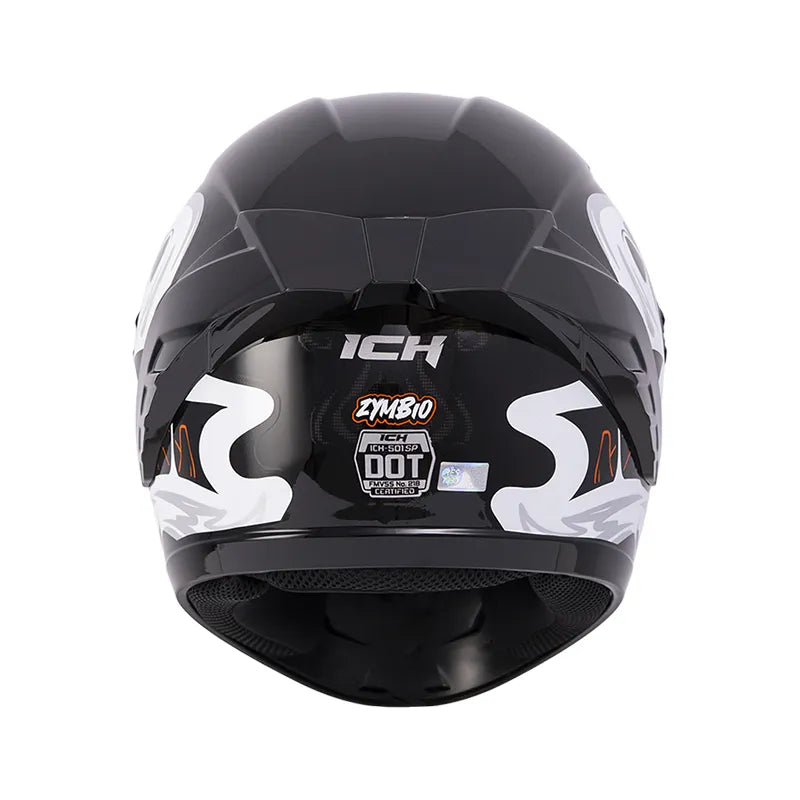 Casco ICH 501 SP Tribal blanco