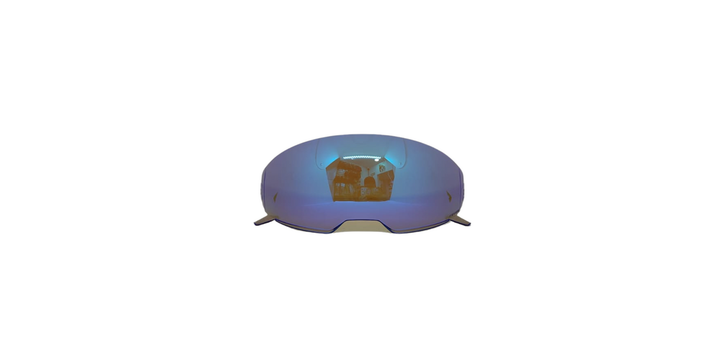 VISOR MT STREETFIGHTER SV S AZUL TRASLUCIDO