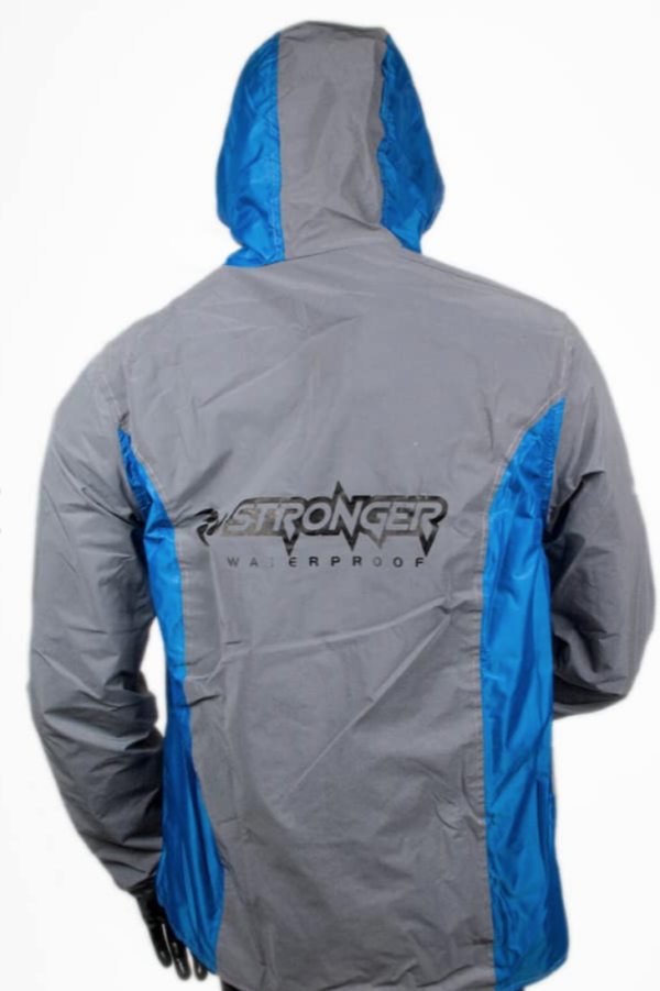 CHAQUETA STRONGER TERMICA REFLECTIVA E IMPERMEABLE AZUL