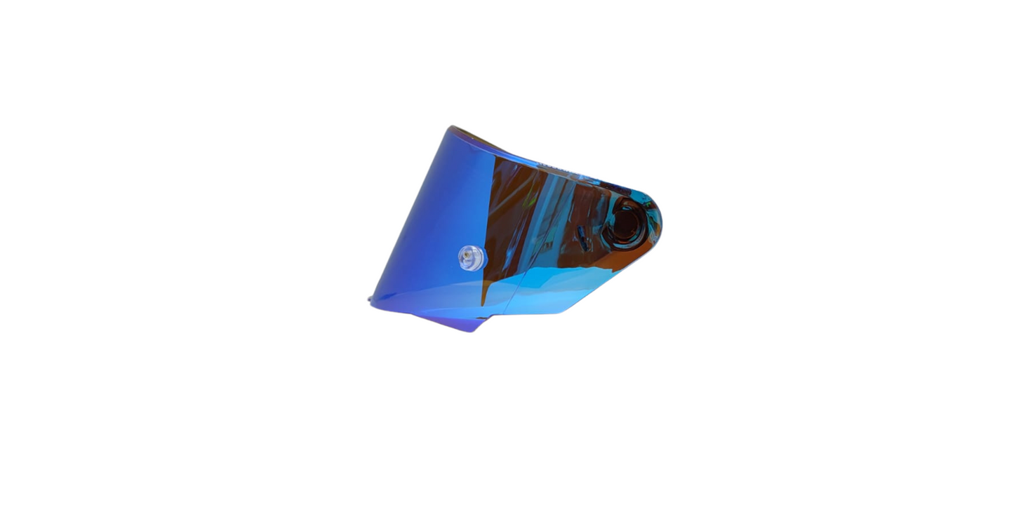 VISOR KYT TT-COURSE AZUL IRIDIUM + PINLOCK
