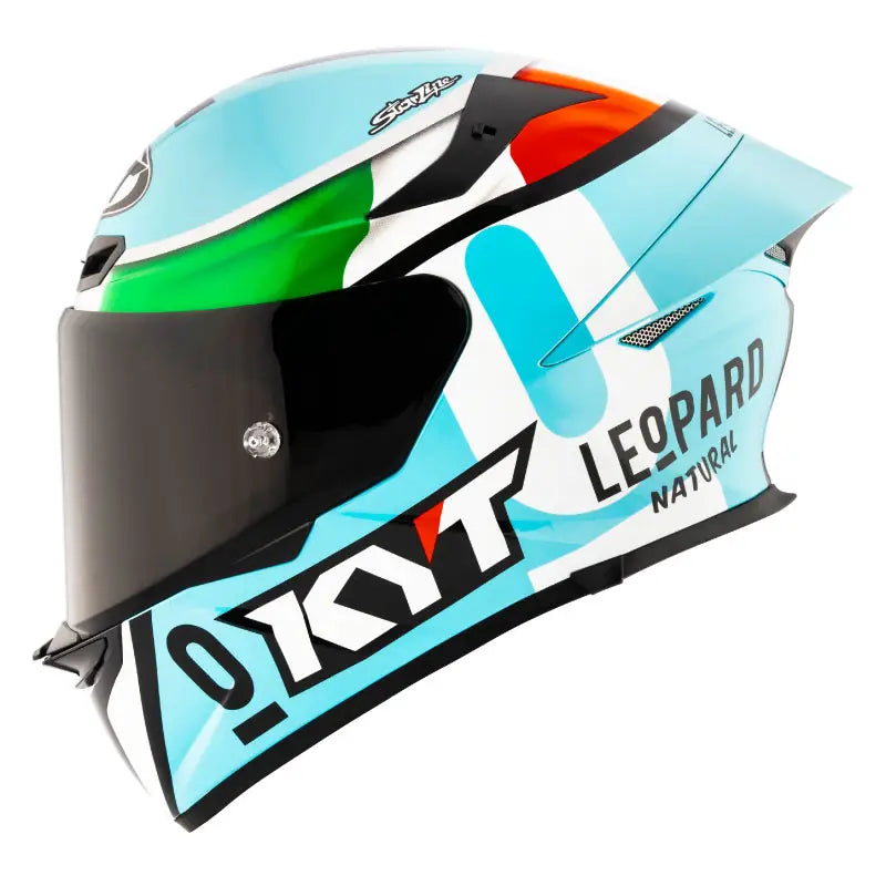 Casco KYT TT-REVO Leopard Tricolore