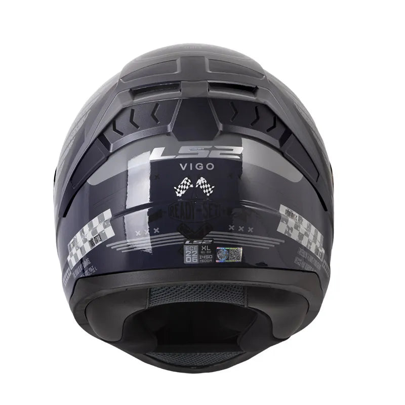 Casco LS2 FF810 VIGO Ready Set Azul