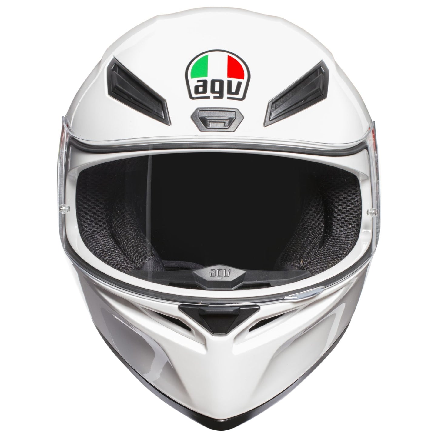 CASCO AGV K1-S WHITE BRILLO