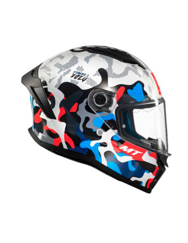 CASCO MT STINGER YUZO A7 GLOSS BLUE/ WHITE