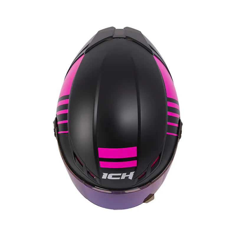 Casco ICH 501 SP Lauda Azul Rosado