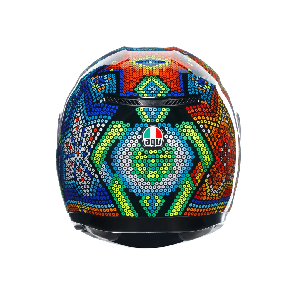 CASCO AGV K3 ROSSI WINTER TEST 2018