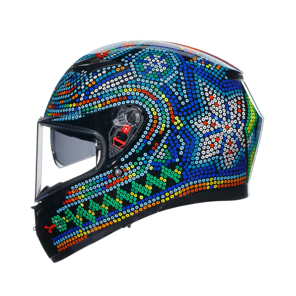 CASCO AGV K3 ROSSI WINTER TEST 2018