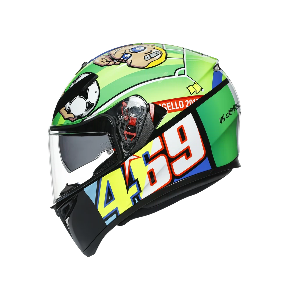 CASCO AGV K3-SV ROSSI MUGELLO 2017 – BSA MOTOS - Main Image
