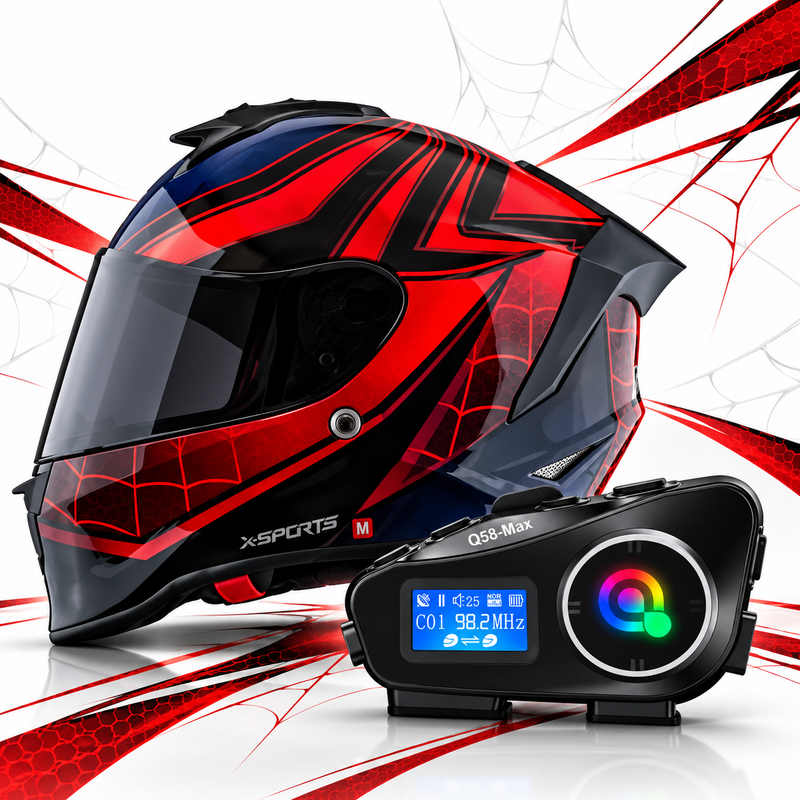 X-sports Spiderman + Intercomunicador