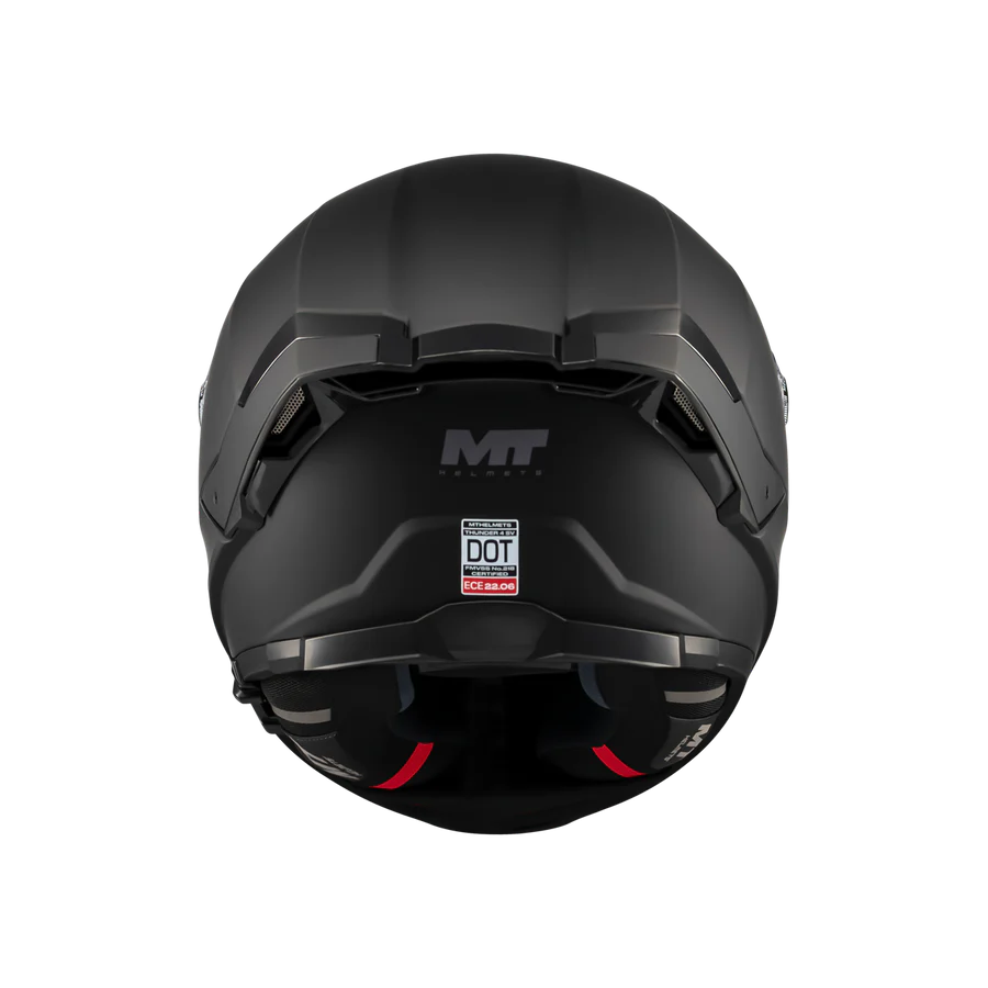 CASCO MT THUNDER 4 SV  Negro mate