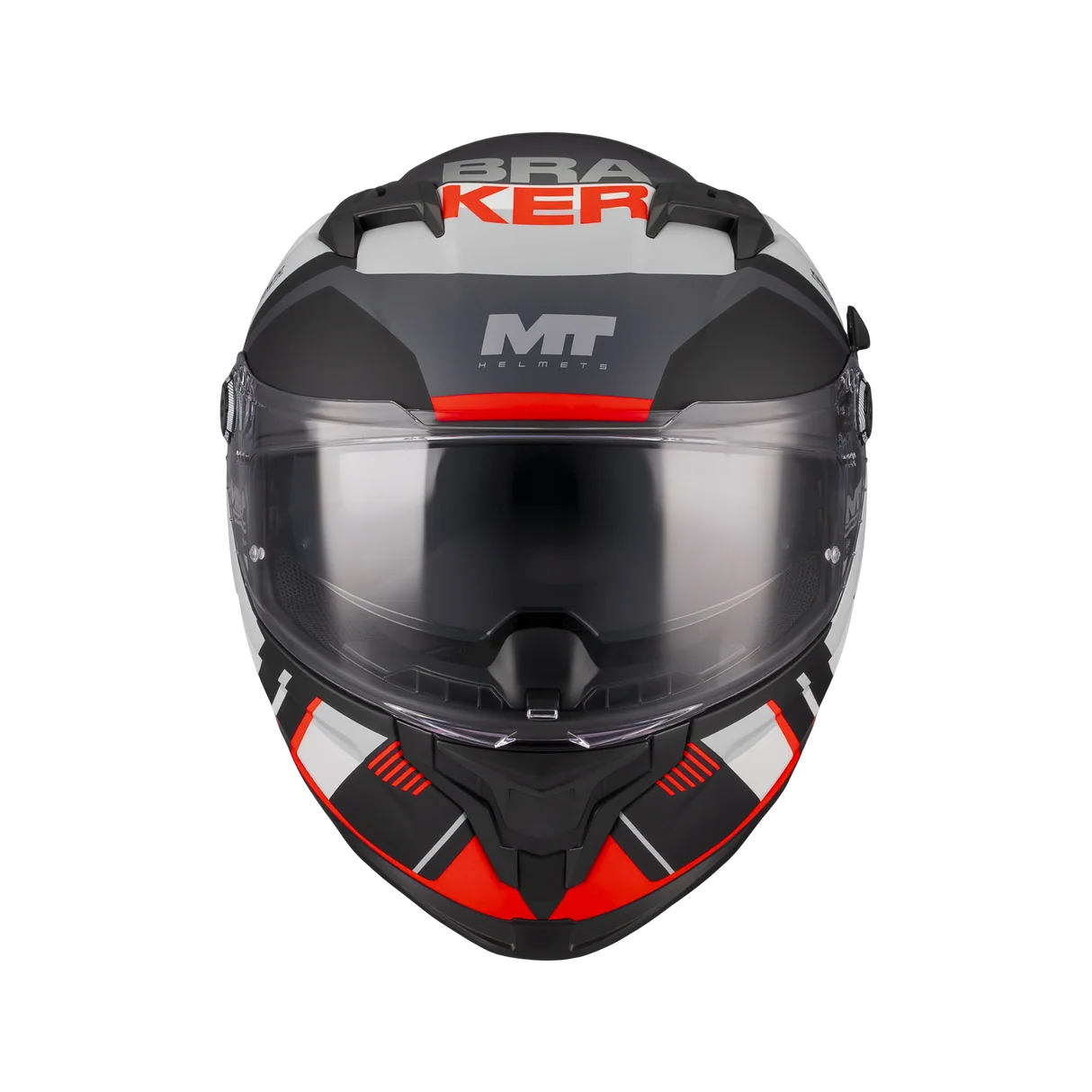 Casco Mt Braker Sv Inception B4 Gris Rojo Negro