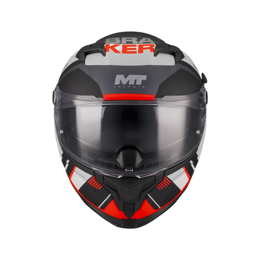 Casco Mt Braker Sv Inception B4 Gris Rojo Negro