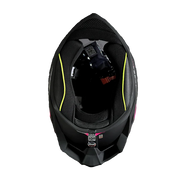 Casco EDGE Integral Shanghai Rush Negro/Rosado DOT-ECE