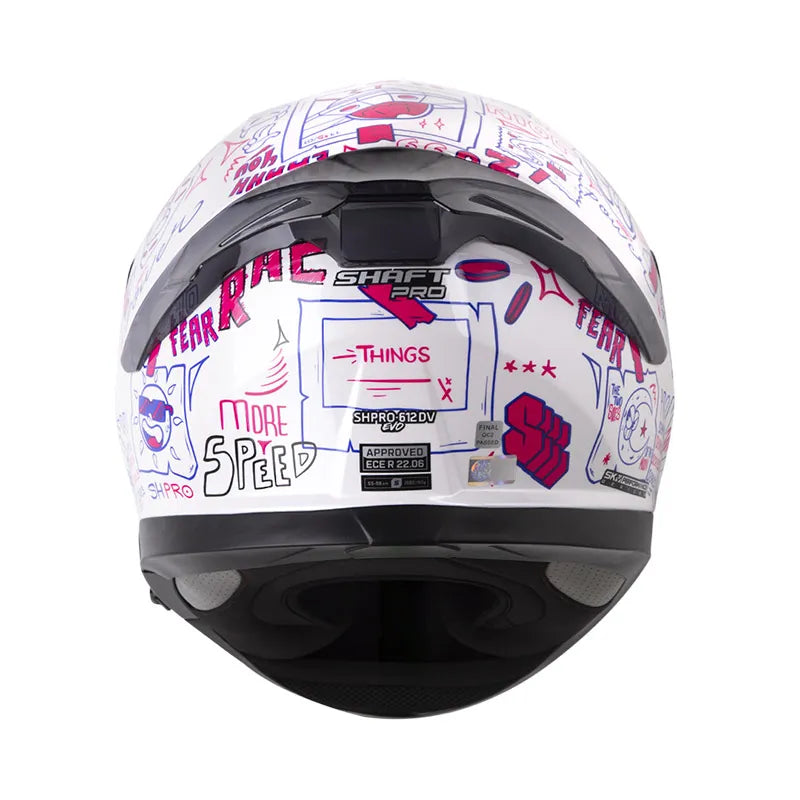 Casco SHAFT PRO SHPRO-612 DV EVO Things Rosado