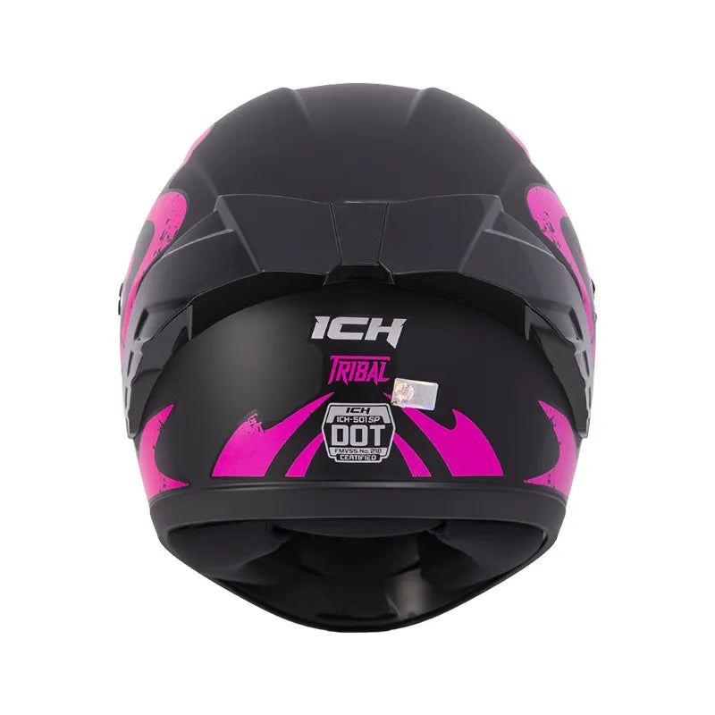 Casco ICH 501 SP Tribal rosado
