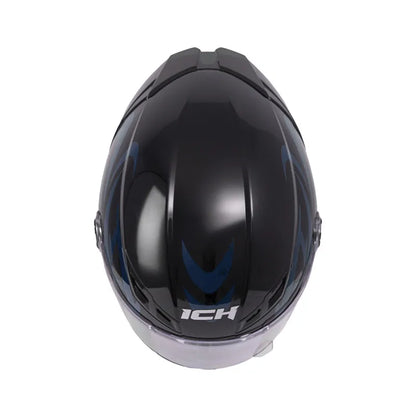 Casco ICH 501 SP Tribal Azul petroleo