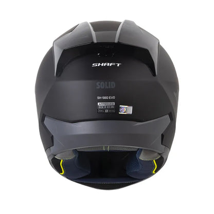 CASCO SHAFT SH-560 EVO SOLID Negro - Gris