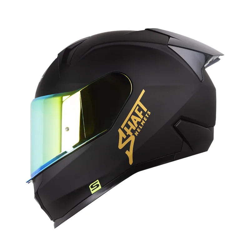 CASCO SHAFT SH-560 EVO SOLID Negro - Dorado