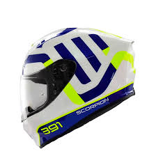 CASCO SCORPION EXO 391 BLANCO BRILLO
