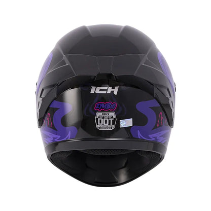 Casco ICH 501 SP Tribal Morado