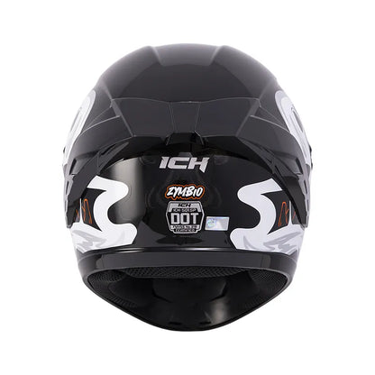 Casco ICH 501 SP Tribal blanco