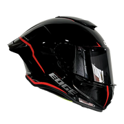 Casco EDGE Integral Shanghai Rush Negro / Rojo DOT | ECE