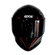 Casco EDGE Integral Shanghai Rush Negro / Rojo DOT | ECE