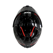 Casco EDGE Integral Shanghai Rush Negro / Rojo DOT | ECE