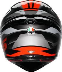 CASCO INTEGRAL AGV K1 S FASTLAP NEGRO GRIS ROJO