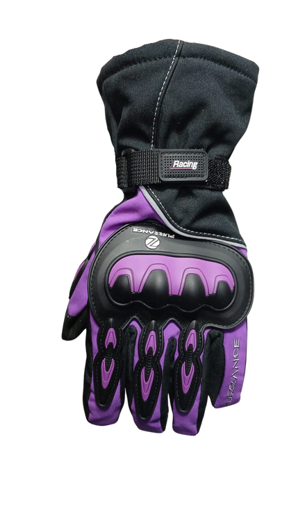 GUANTES IMPERMEABLES PUIZZANCE WPZ-12 NEGRO MORADO