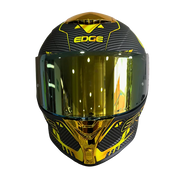 Casco EDGE Integral Shanghai Goldex Dorado Certificación DOT I ECE