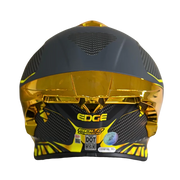 Casco EDGE Integral Shanghai Goldex Dorado Certificación DOT I ECE