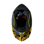 Casco EDGE Integral Shanghai Goldex Dorado Certificación DOT I ECE