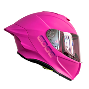 Casco EDGE Integral Shanghai Sólido Rosado Certificación DOT | ECE
