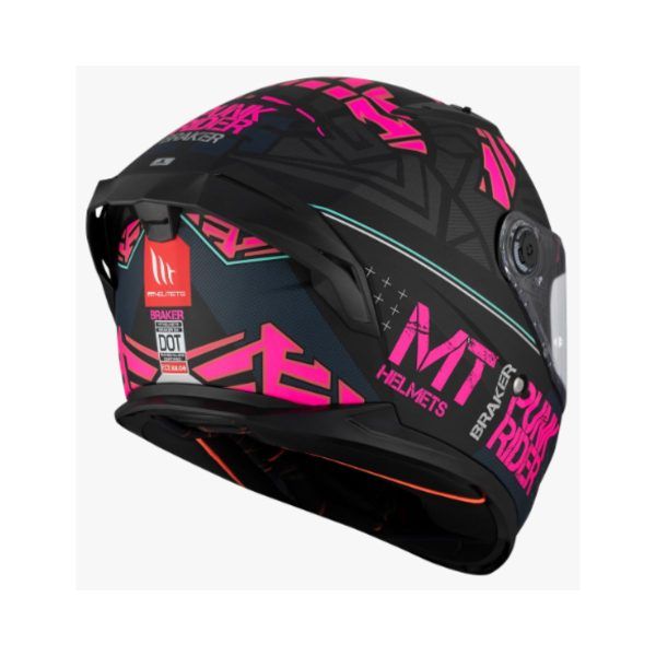 CASCO MT BRAKER PUNK RIDER B8 ROSA MATE