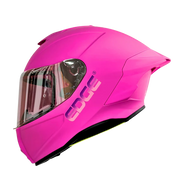 Casco EDGE Integral Shanghai Sólido Rosado Certificación DOT | ECE