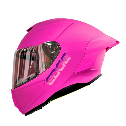 Casco EDGE Integral Shanghai Sólido Rosado Certificación DOT | ECE