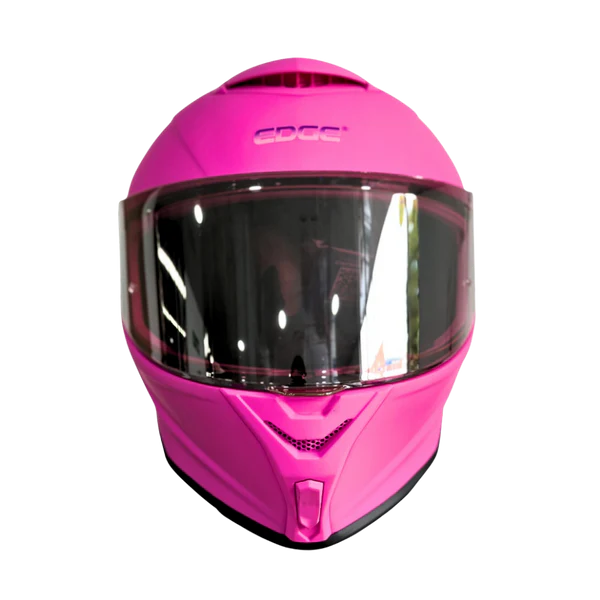 Casco EDGE Integral Shanghai Sólido Rosado Certificación DOT | ECE