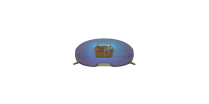 VISOR MT STREETFIGHTER SV S AZUL TRASLUCIDO