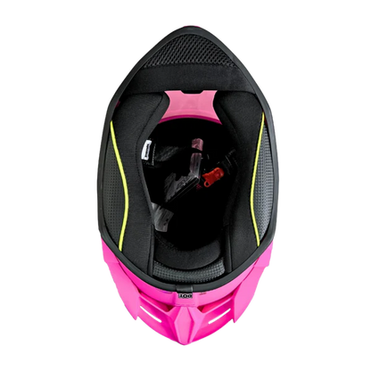 Casco EDGE Integral Shanghai Sólido Rosado Certificación DOT | ECE