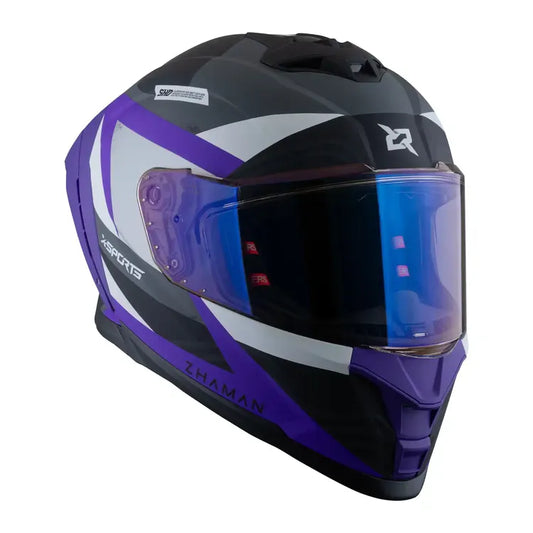X-SPORTS V162 Mate Morado con negro