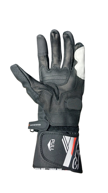 Guantes ALPINESTAR SP8 V3 Negros con Blanco