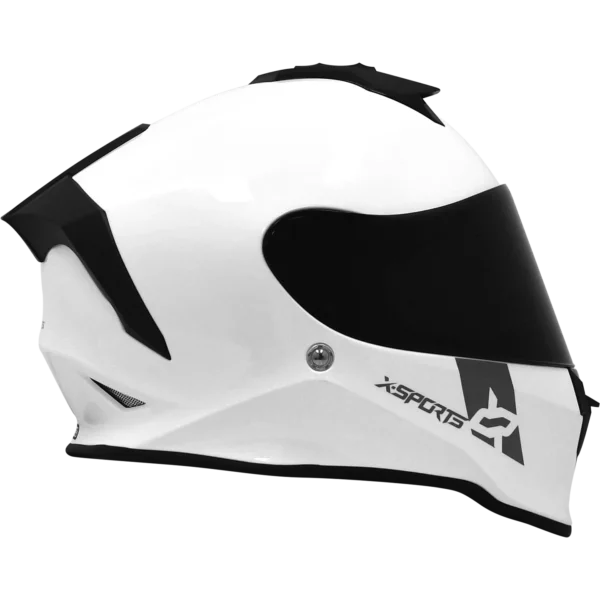 X-SPORTS  V151 Blanco + visor de color tu eliges el color!