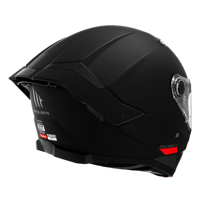 CASCO MT THUNDER 4 SV  NEGRO MATE