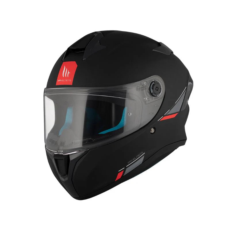 CASCO MT TARGO S NEGRO  MATE