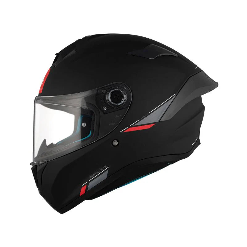 CASCO MT TARGO S NEGRO  MATE