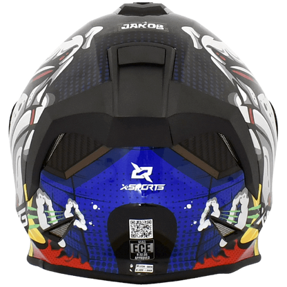 Casco x-sports V151 Jakob BSA MOTOS