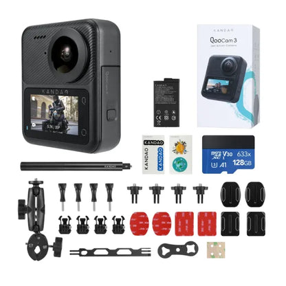 CAMARA 360 KANDAO QOOCAM 3 (INCLUYE ACCESORIOS)