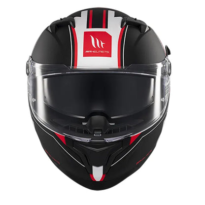 CASCO MT BRAKER SV Charm A1 Blanco Negro